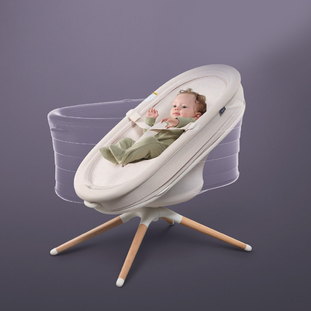 Умный баунсер и колыбель для младенцев. Elvie Rise